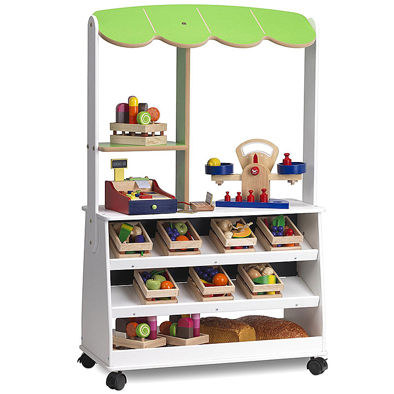 Millhouse Mobile Wooden Play Shop RE67 Toy Shop